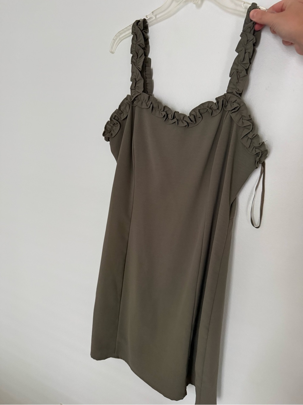 Hunter green dress